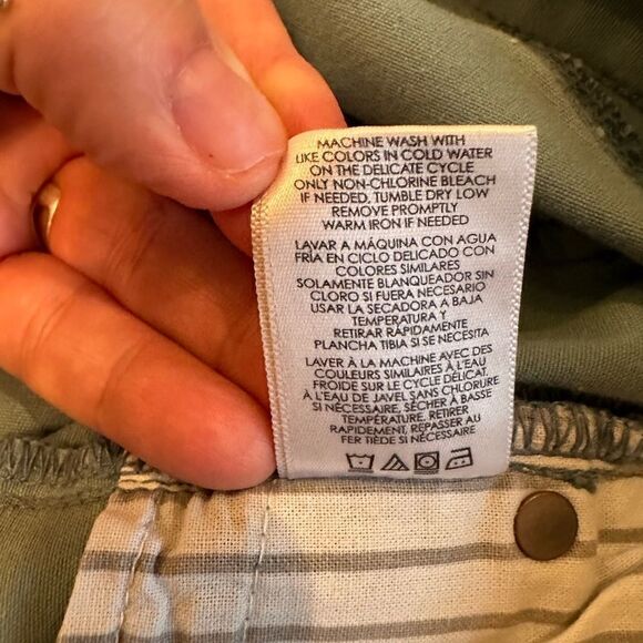 Cabi Jeans Green Skinny Size 4 Style 5169 - Picture 9 of 9